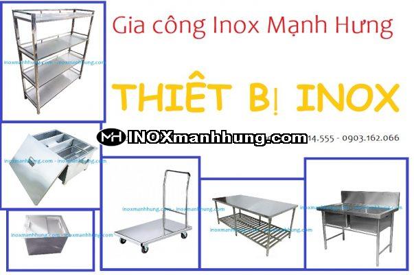 Gia công thiết bị inox