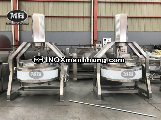 Chảo sên mứt xào nhân bánh công nghiệp