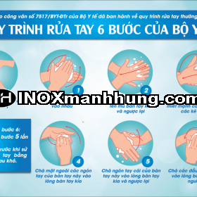 Rửa tay đúng cách phòng ngừa virus sars cov 2