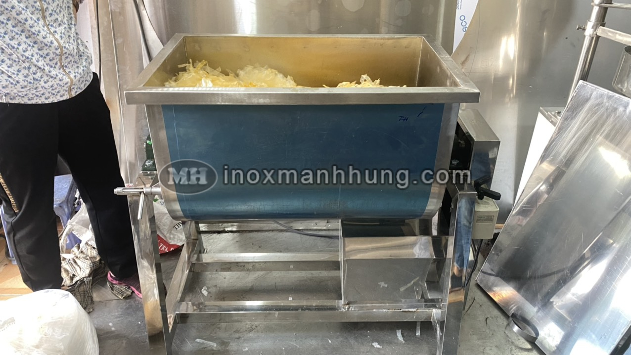 Đơn hàng máy trộn bánh tráng tại quận Tân Bình- năng suất 10Kg/ mẻ