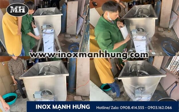 Máy trộn bột công nghiệp khác máy trộn bột mini gia đình như thế nào?