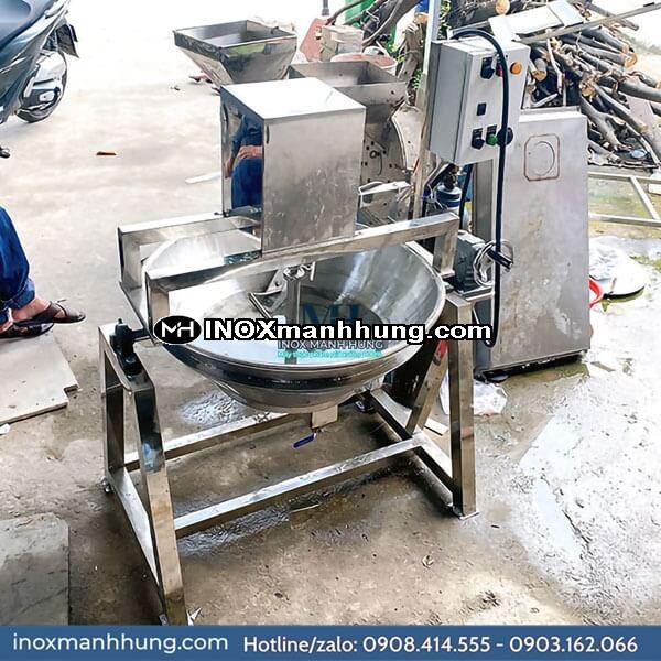 Nồi sên nhân đậu xanh lá dứa
