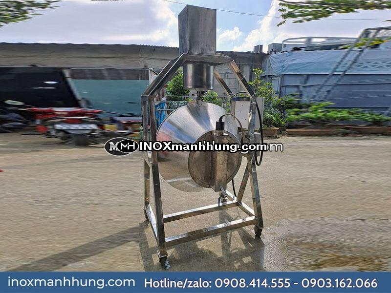 Chảo xào nhân bánh trung thu dùng điện