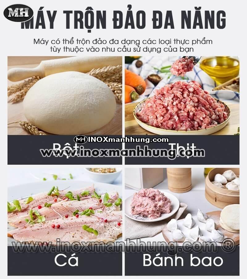 May Tron Thit Cong Nghiep May Tron Thit Gia Dinh Inox Manh Hung
