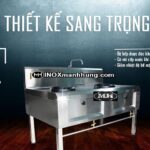 Bếp á 2 họng giá hợp lí, phù hợp doanh nghiệp vừa nhỏ